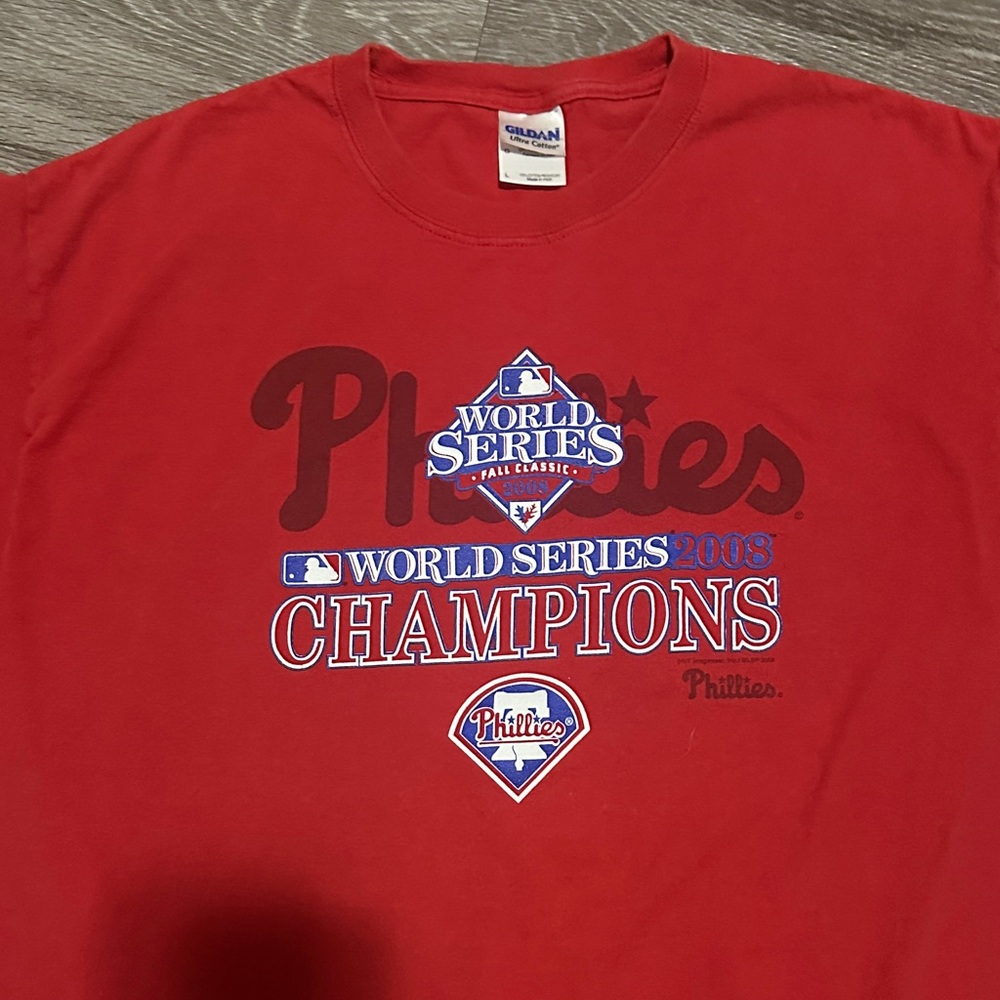 Phillies 2008 World Series Champions T-Shirt